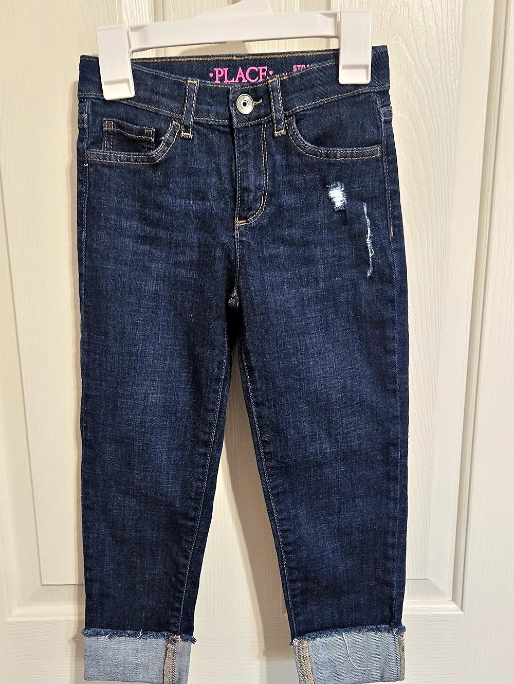 Childrens Place Straight Straight Leg Jeans in Blue